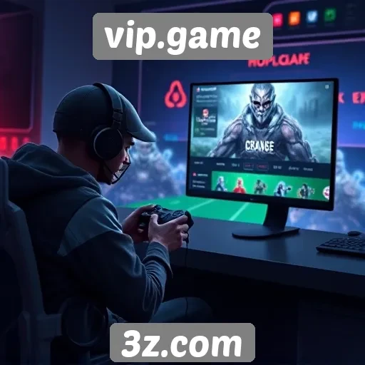 Interface e usabilidade do vip.game para gamers